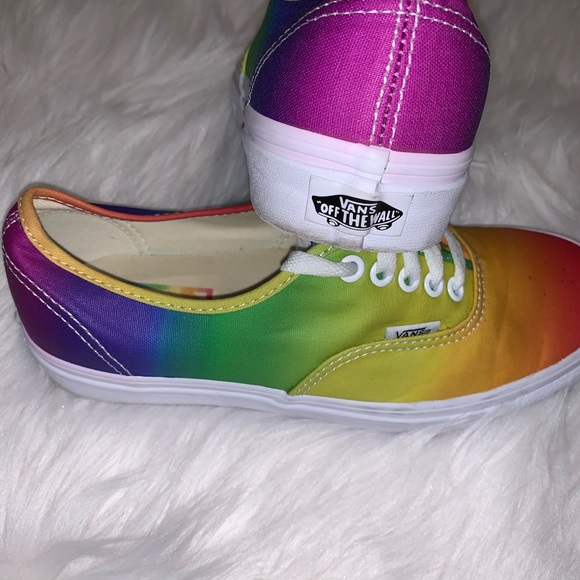 Vans rainbow sneakers, Dallas Clayton edition. - Picture 4 of 4